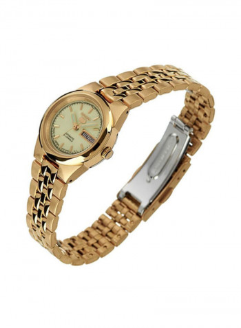 Women's Stainless Steel Analog Wrist Watch SYMG60J1