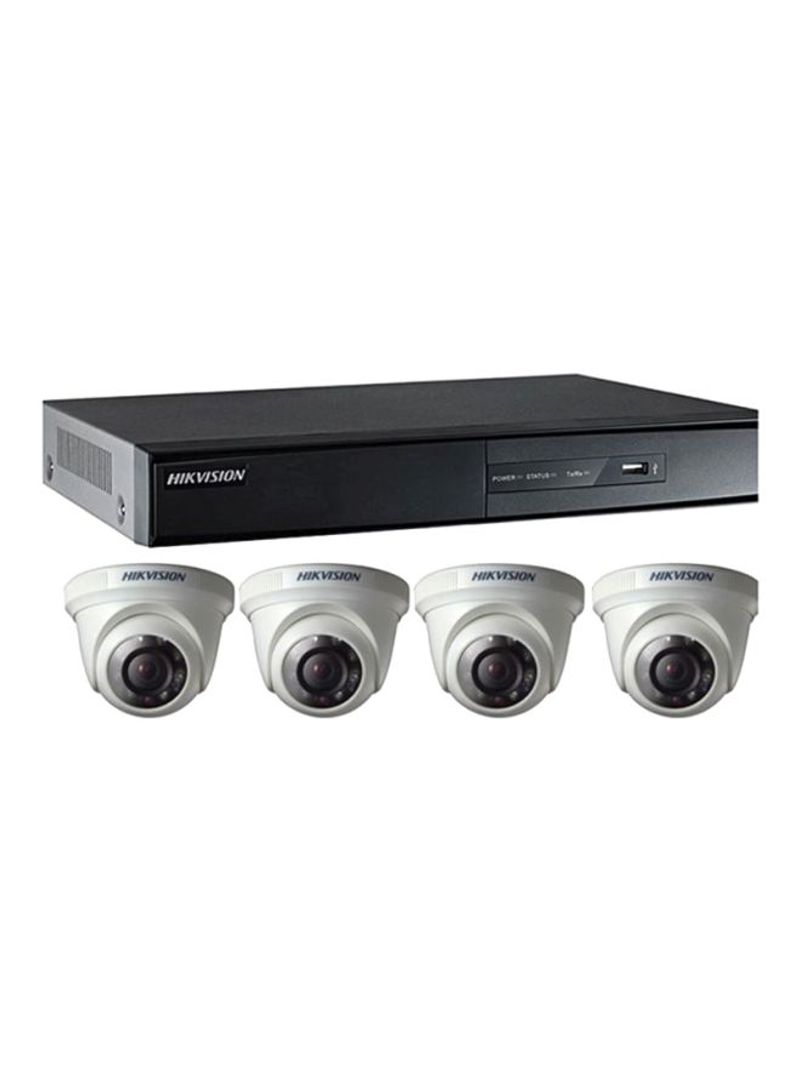 5-Piece HD Surveillance Camera Kit