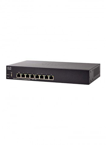 Ethernet Network Managed Switch Black