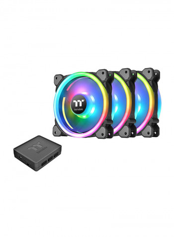 Replacement LED RGB Laptop Fan Multicolour