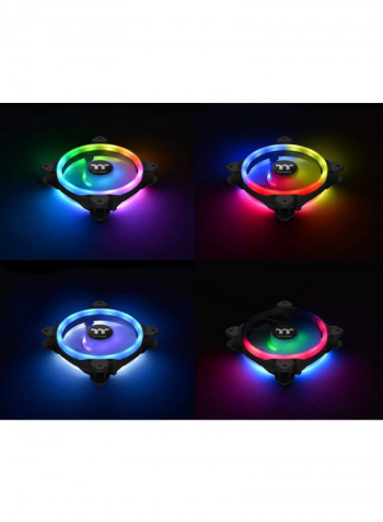 Replacement LED RGB Laptop Fan Multicolour