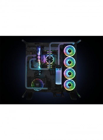 Replacement LED RGB Laptop Fan Multicolour