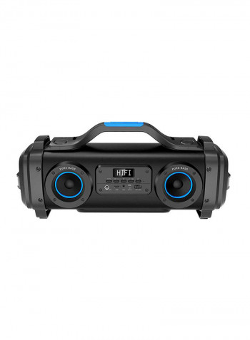 Portable Soundtec Pure Bass Party Speaker 533 x 236 x 179millimeter Black/Blue