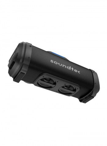 Portable Soundtec Pure Bass Party Speaker 533 x 236 x 179millimeter Black/Blue