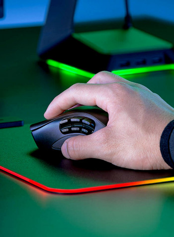 Razer Naga Pro Gaming Modular Wireless Mouse Black