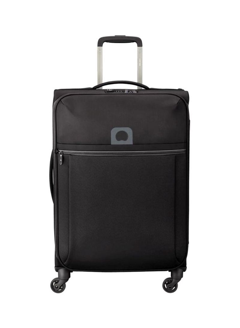 Brochant 4 Wheels Softside Check-In Luggage Trolley Black