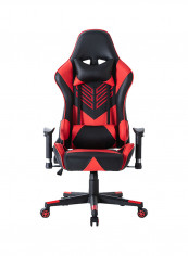 Gaming Chair With Head Pillow And Lumbar Cushion Seoul Red