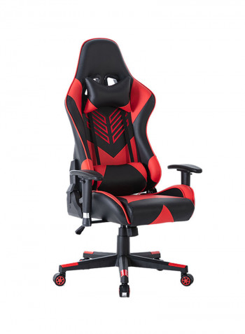 Gaming Chair With Head Pillow And Lumbar Cushion Seoul Red