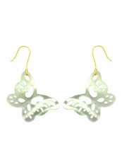 Pack Of 2 18 Karat Gold Butterfly Mother Of Pearl Jewellery Set