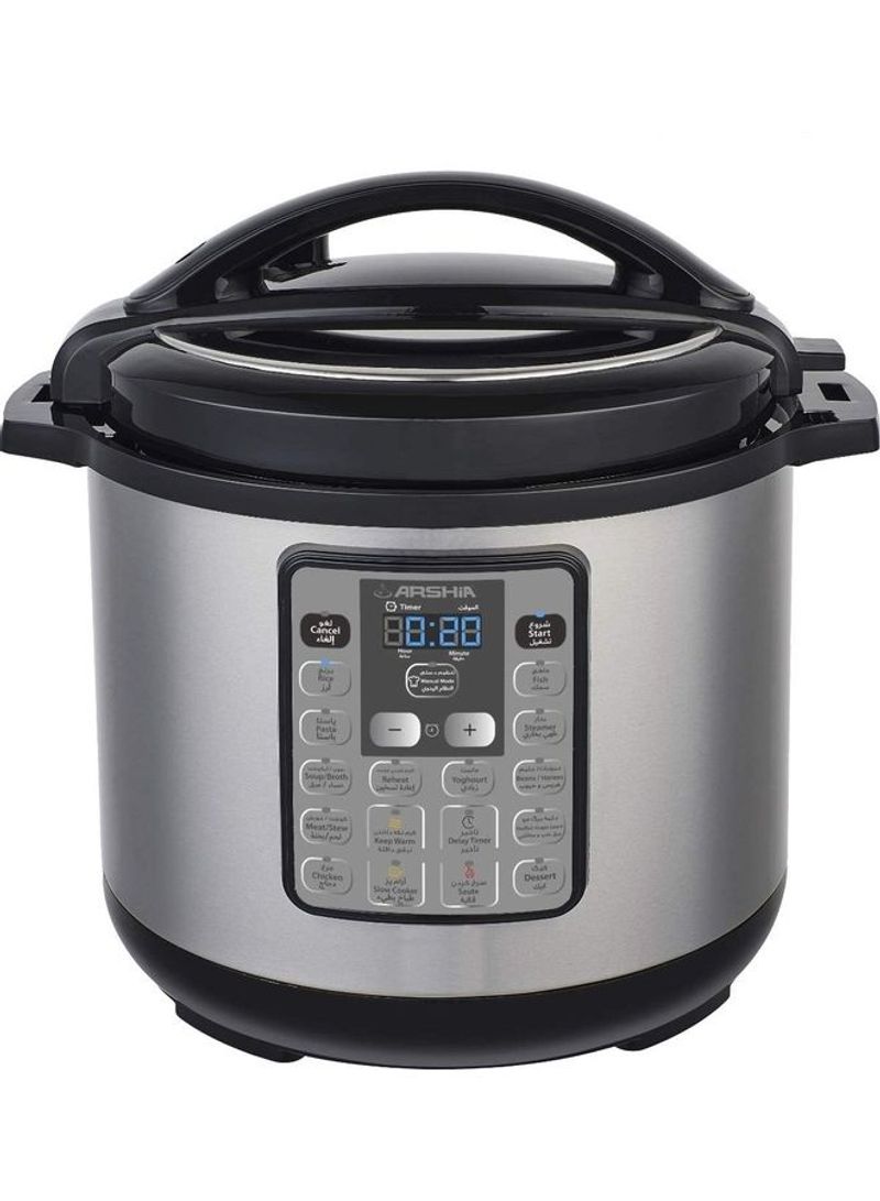 Digital Pressure Cooker 12 l 1600 W EP135 Black/Grey