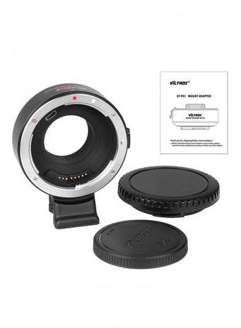 EF-FX1 Lens Mount Adapter Black/Silver