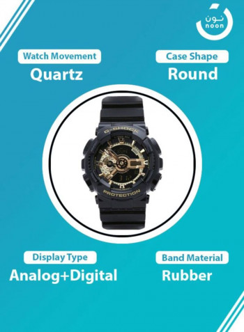 Men's Water Resistant Analog/Digital Watch Ga-110Gb-1Adr