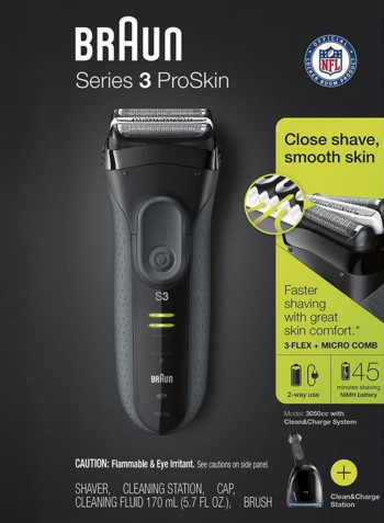 Series 3 Shaver Black/Grey