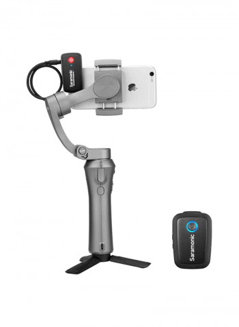 Wireless Blink 500 B1 Clip-On Mic System With Dual-Channel Receiver Black