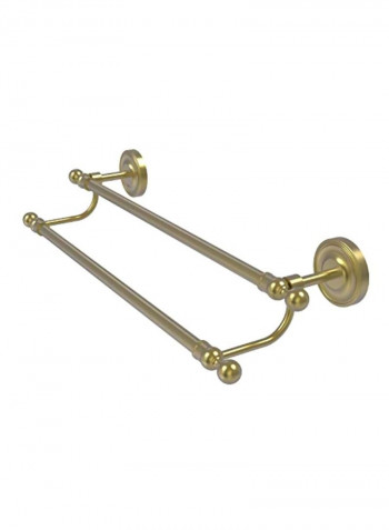 Regal Collection Brass Double Towel Bar Gold 18inch