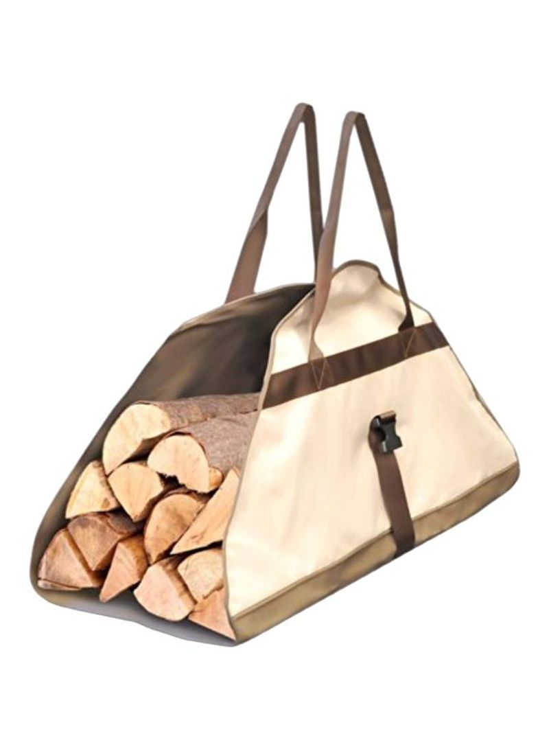 Armor Shield Log Carrier Bag Natural Bark/Wheat