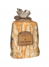 Super Scented Creme Brulee Scented Candle White/Yellow 44ounce