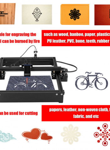 20W Focusing Laser Engraving Head Multicolor 17.50 x 6.00 x 12.00cm