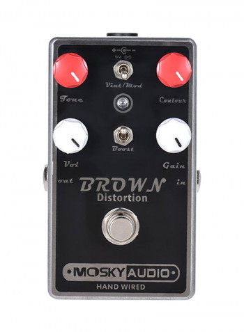 Distortion Guitar Effect Pedal With Full Metal Shell