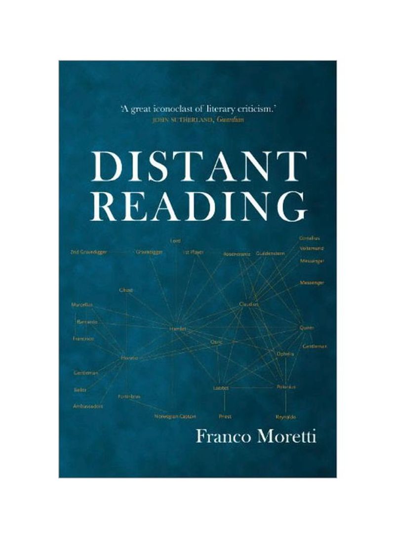 Distant Reading Hardcover