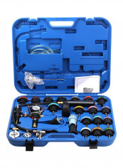 28-Piece Universal Radiator Pressure Tester Detector Kit Multicolor 55cm