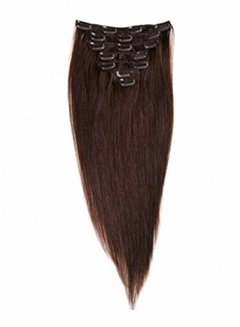 Clip In Extension Brown
