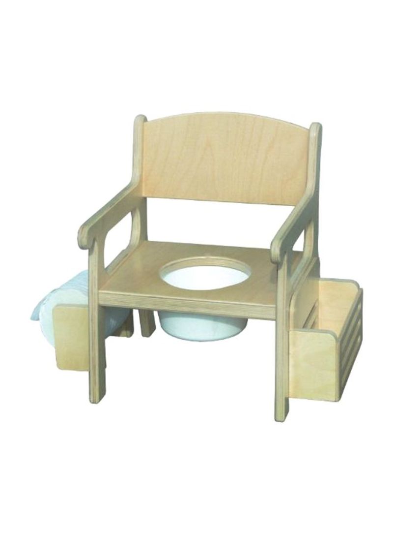 Potty Chair With Accessories Holder Slots