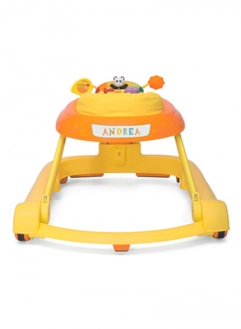 123 Baby Walker 6M, Orange