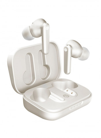 London Active Wireless In-Ear Headphones With Charging Case White