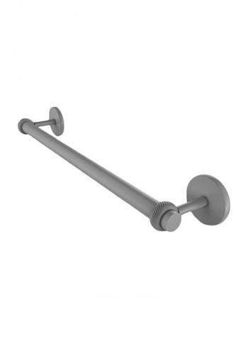 Wall Mounted Towel Bar Matte Grey 18x20.5x3inch