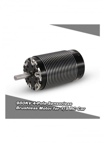 5692 980KV 4-Pole Sensorless Brushless Motor for 1/5 RC Car 16.8*11*7cm
