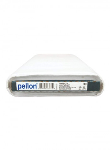 Stabilizer Lightweight Fabric White