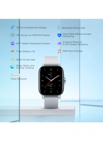 GTS 2 Smartwatch with Alexa Built-In Urban Grey