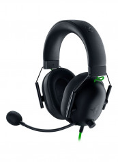 Shark V2 Wired Over-Ear Gaming Headphones With Mic Black