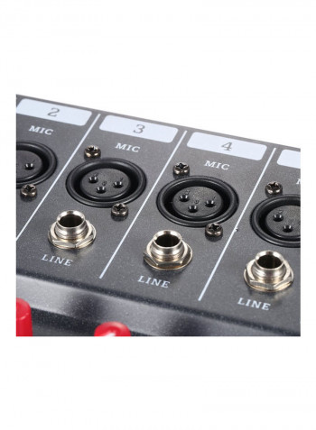 60S-USB 6-Channel Mic Audio Mixer Mixing Console