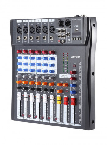 60S-USB 6-Channel Mic Audio Mixer Mixing Console