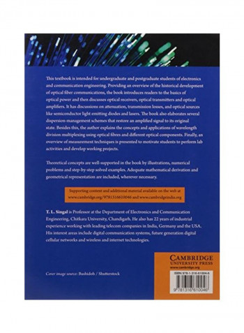 Optical Fiber Communications: Principles And Applications Paperback