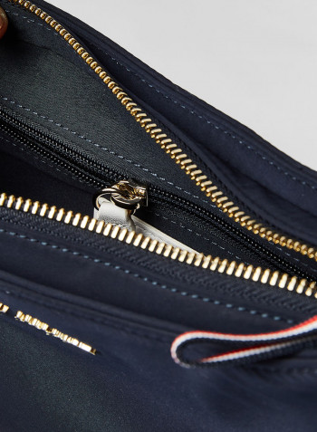 Logo Crossbody Bag Blue