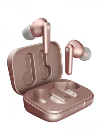 London Active Wireless In-Ear Headphones With Charging Case Pink