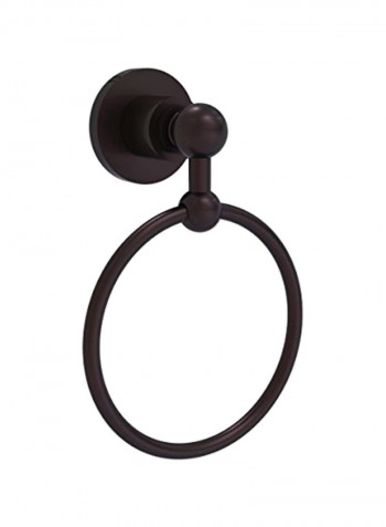 Astor Place Collection Brass Towel Ring Brown 10x6x4inch