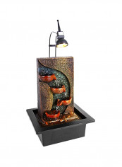 Portable Tabletop Decorative Water Fountain Multicolour