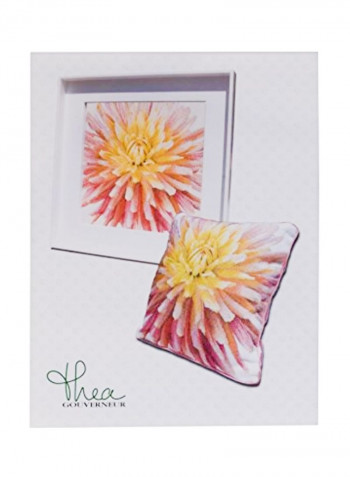 16 Count Counted Cross Stitch Kit Red/Yellow