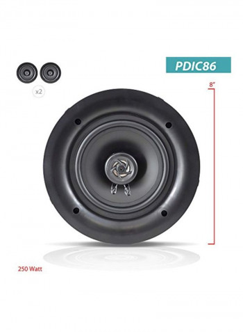 Stereo Home Theater Ceiling Speakers B00MH0M1A8 White/Black