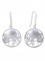 925 Sterling Silver Circular Harmony Earrings reviews 925 Sterling Silver Circular Harmony Earrings