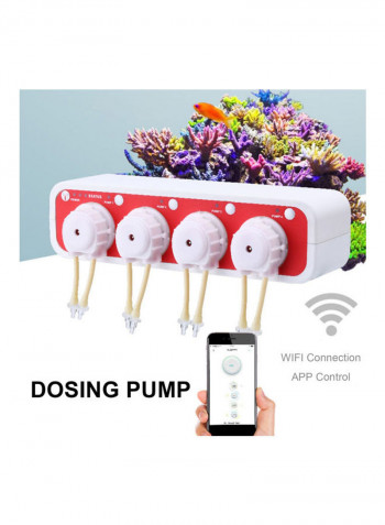 Auto Dosing Titration Pump White/Red