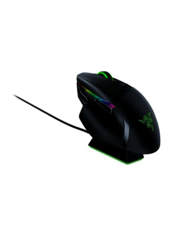 Basilisk Ultimate Wireless Gaming Mouse With Charging Station  Black