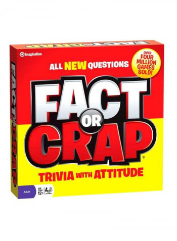 Fact Or Crap Card Game