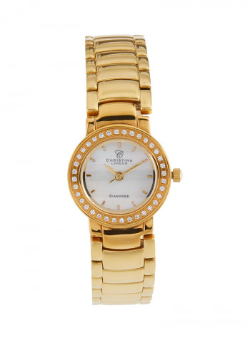 Women's Stainless Steel Analog Watch 115-2GW
