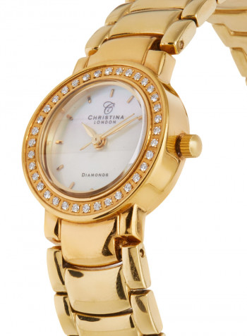 Women's Stainless Steel Analog Watch 115-2GW