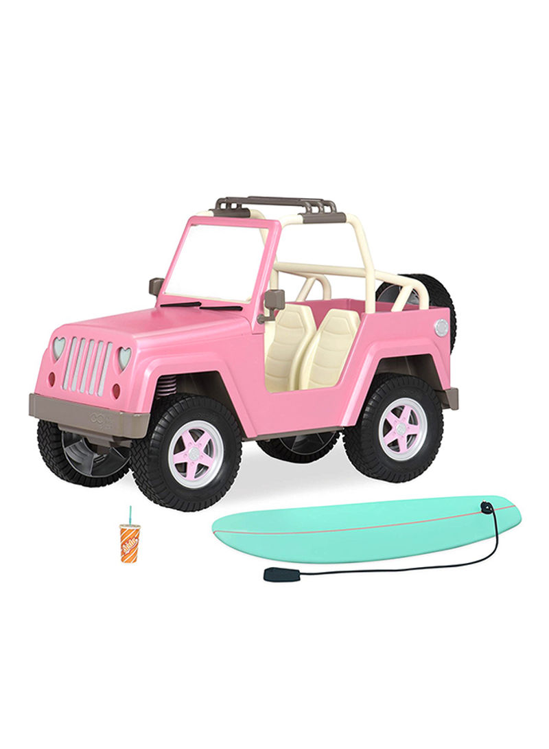 Electronics Jeep For Doll 4x 4x4centimeter